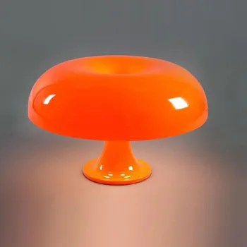 Современные Минималистичные Настольные Лампы Итальянского Дизайнера Led Mushroom Table Lamp для Прикроватной Тумбочки Спальни отеля, Украшения Гостиной, Освещения