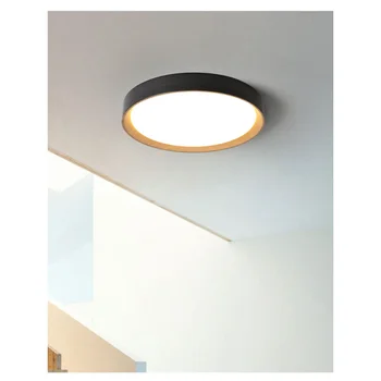Современный Потолочный светильник для спальни, Простая лампа-плафон для гостиной, Домашний кабинет, Мансарда, Освещение в общежитии, Lamparas Colgantes Para Techo