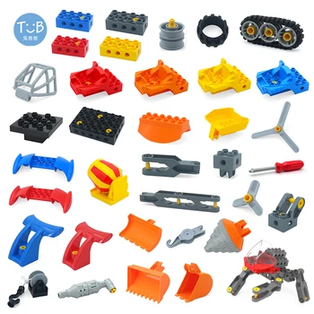 Строительные блоки с крупными частицами, Аксессуары для сборки технологического оборудования, Совместимые развивающие игрушки Brick Science