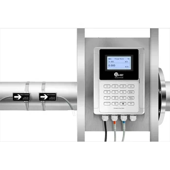 Тип ввода воды Высокой точности FHS300 жидкостный ИЛИ зажимной На ультразвуковом расходомере DN25mm ~ DN1200mm