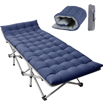 Уличная портативная кровать для путешествий, складная кровать-раскладушка, походная раскладушка, походная складная кровать
