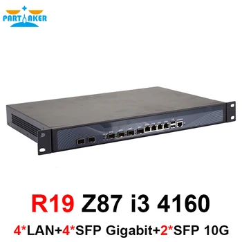 Участник 1U Rackmount маршрутизатор intel Core LGA1150 i3 4150 4 SFP 4 LAN 1U брандмауэр 2 ГБ оперативной памяти 32 ГБ SSD для VPN