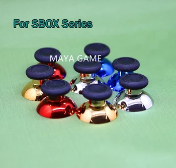 Хромированные 3D аналоговые колпачки для джойстика с коромыслом-грибом, джойстиковые колпачки для джойстика с коромыслом для xbox one Для Xbox серии S X