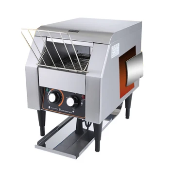 Электрическая конвейерная тостерная печь ATS-150 для коммерческого тостера мощностью 150-180 ломтиков хлеба в течение 1 часа 1450 Вт