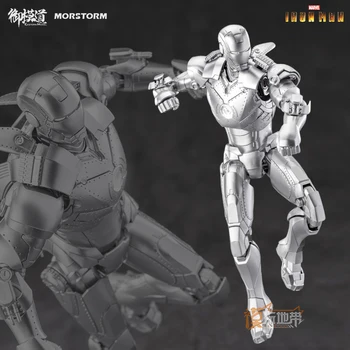 Электронная модель Morstorm Железный Человек MK2 Полный набор Оружия Пластиковая модель В сборе Игрушечные фигурки Рождественский подарок МСТИТЕЛИ