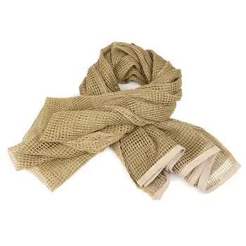 1 шт. хлопковый сетчатый шарф, креативный замаскированный модный головной платок, аксессуары для одежды на открытом воздухе, пляжные путешествия